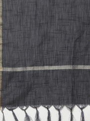 Women Red & Black Self-Striped Kurta with Trousers & Dupatta ( JOKS D4R 1310 Red )-JOKS-D4R-1310