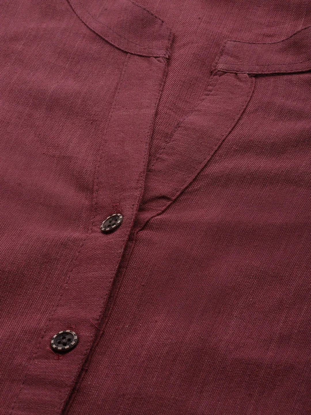 Mustard & Red Cotton Kurta Set with Dupatta | Indian Kurta Sets