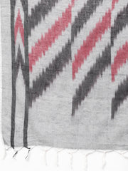 Women Mustard & Red Self-Striped Kurta with Trousers & Dupatta ( JOKS D4Y 1310 Yellow )-JOKS-D4Y-1310