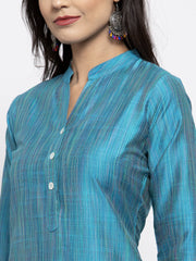 Women Grey Solid Kurta with Trousers & Dupatta (JOKS D10B 1321 Grey)