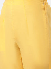 Women Sea Green Embroidered Regular Sequinned Kurta with Trousers & Dupatta ( JOKS D19Yellow 1383 Green )