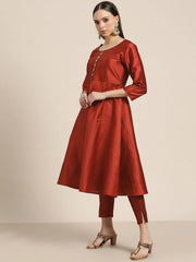 Women Green Regular Kurta with Trousers & With Dupatta ( JOKS D20M 1391Green )-JOKS-D20M