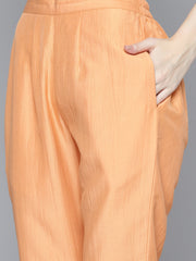 Women Green Floral Printed Regular Pure Cotton Kurta with Trousers & With Dupatta