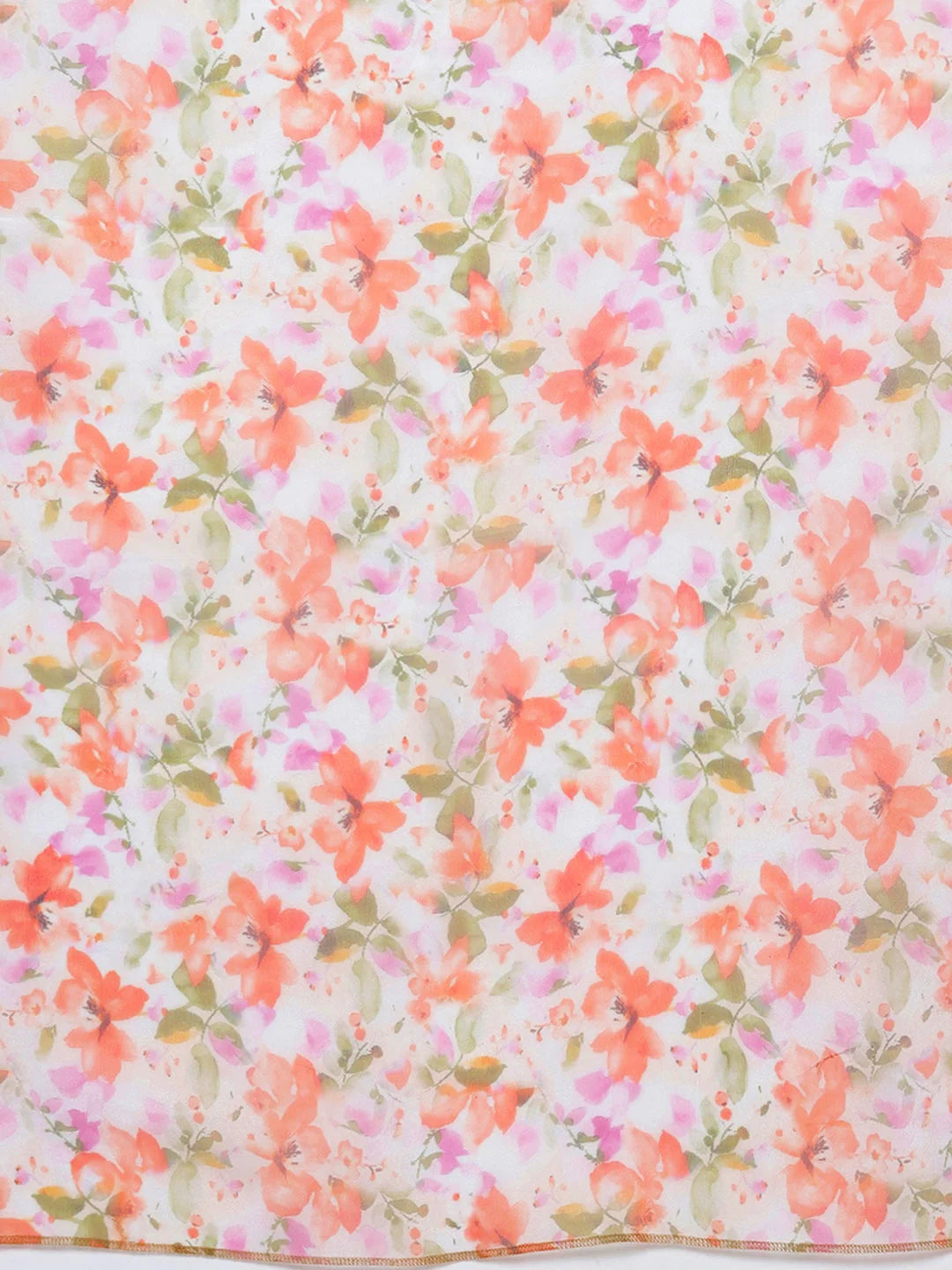 Green Floral Kurta Set | Women's Indian Cotton Kurta Sets