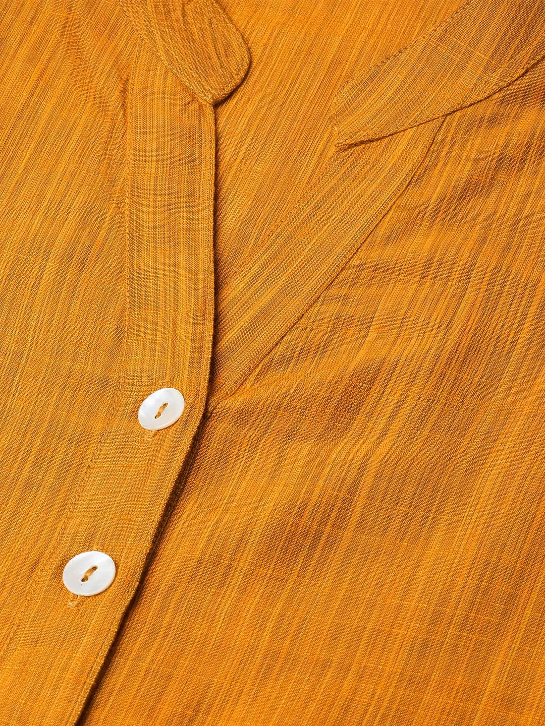 Beige Indian Kurta Set for Women - Dupion Silk Jacquard Kurta