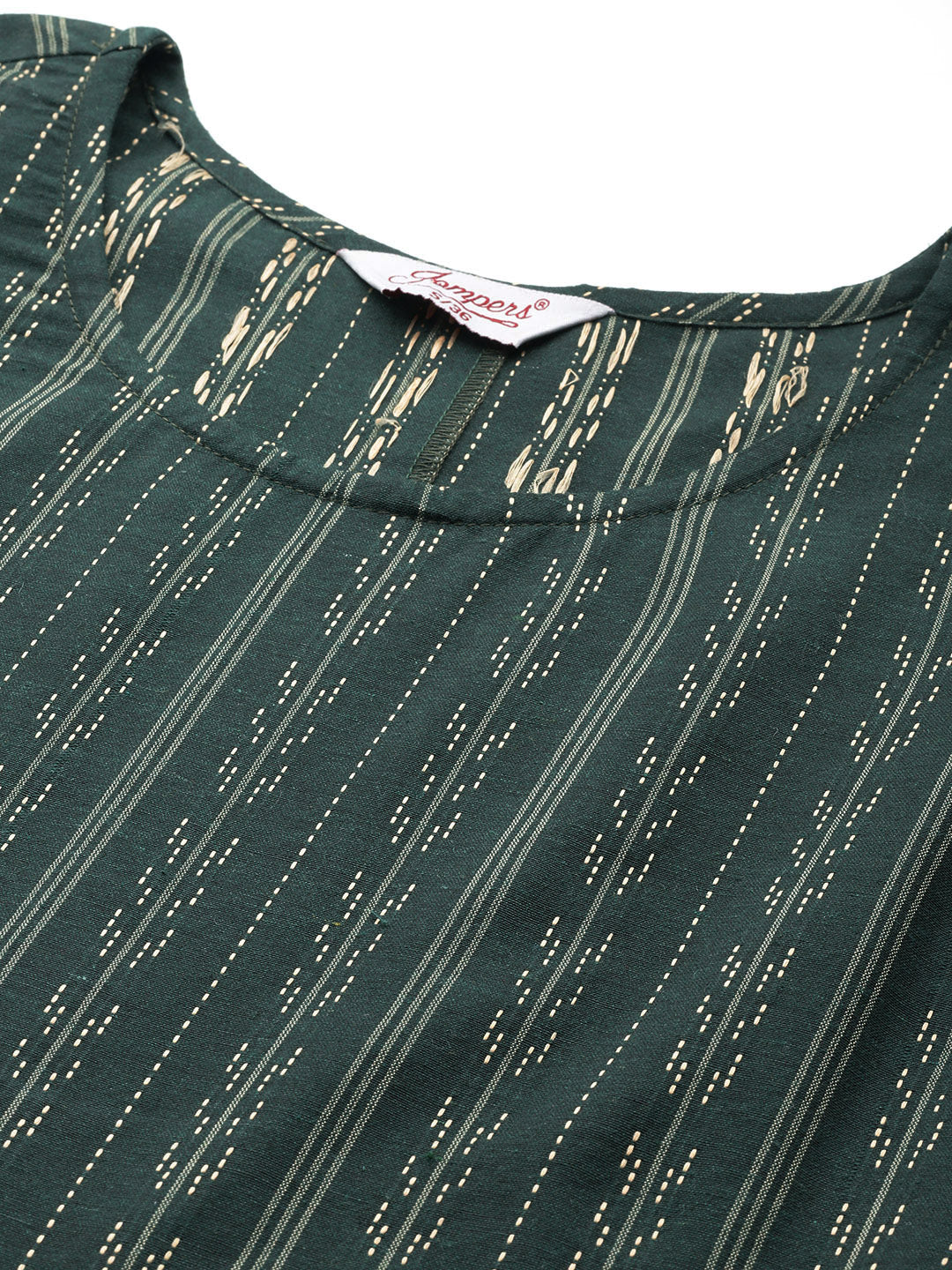 DesiQlo Women kurta sets - Green - JOKS_D56O_1546_Olive_S