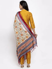 Gotta Patti Kurta with Trousers & With Dupatta ( JOKS D34W 1466 Pink )-JOKS-D34W-1466