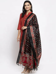Pink Floral Embroidered Mirror Work Kurta with Trousers & With Dupatta ( JOKS D34W 1496 Pink )-JOKS-D34W-1496