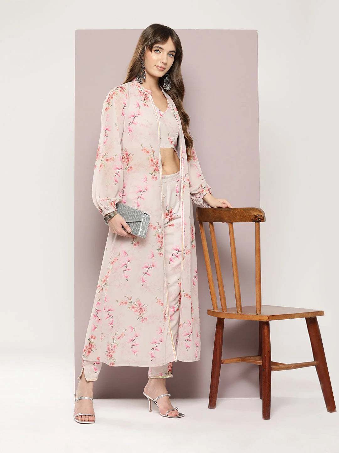 Sequin Shrug & Digital Print Co ord Sets for Women
