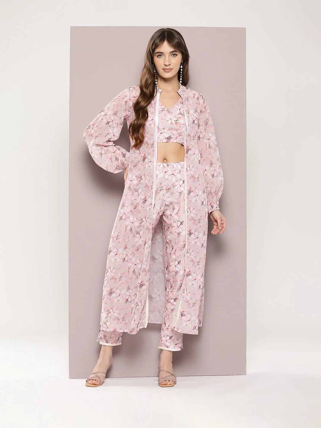 Sequin Shrug & Digital Print Kurta Set | Women's Indian Kurta ...