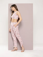 Sequin Work Shrug with digital print Top and bottom-JOKS-S-1540