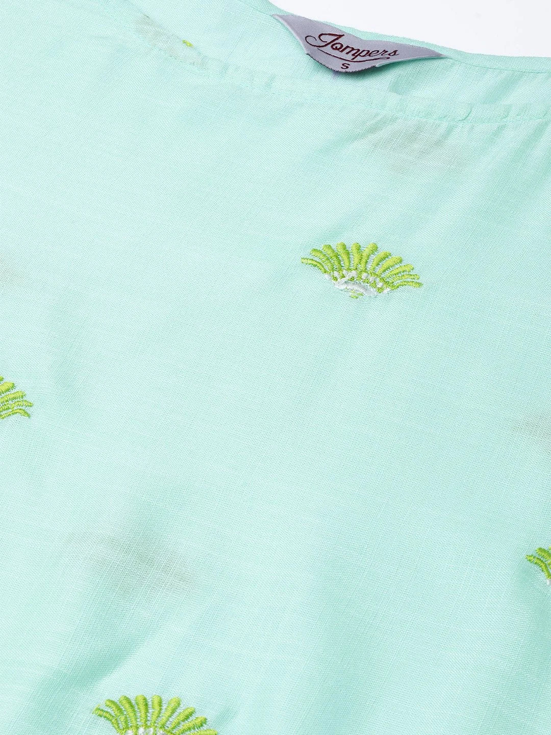 Blue Yoke Design Kurta - Stylish Indian Kurtas for Women