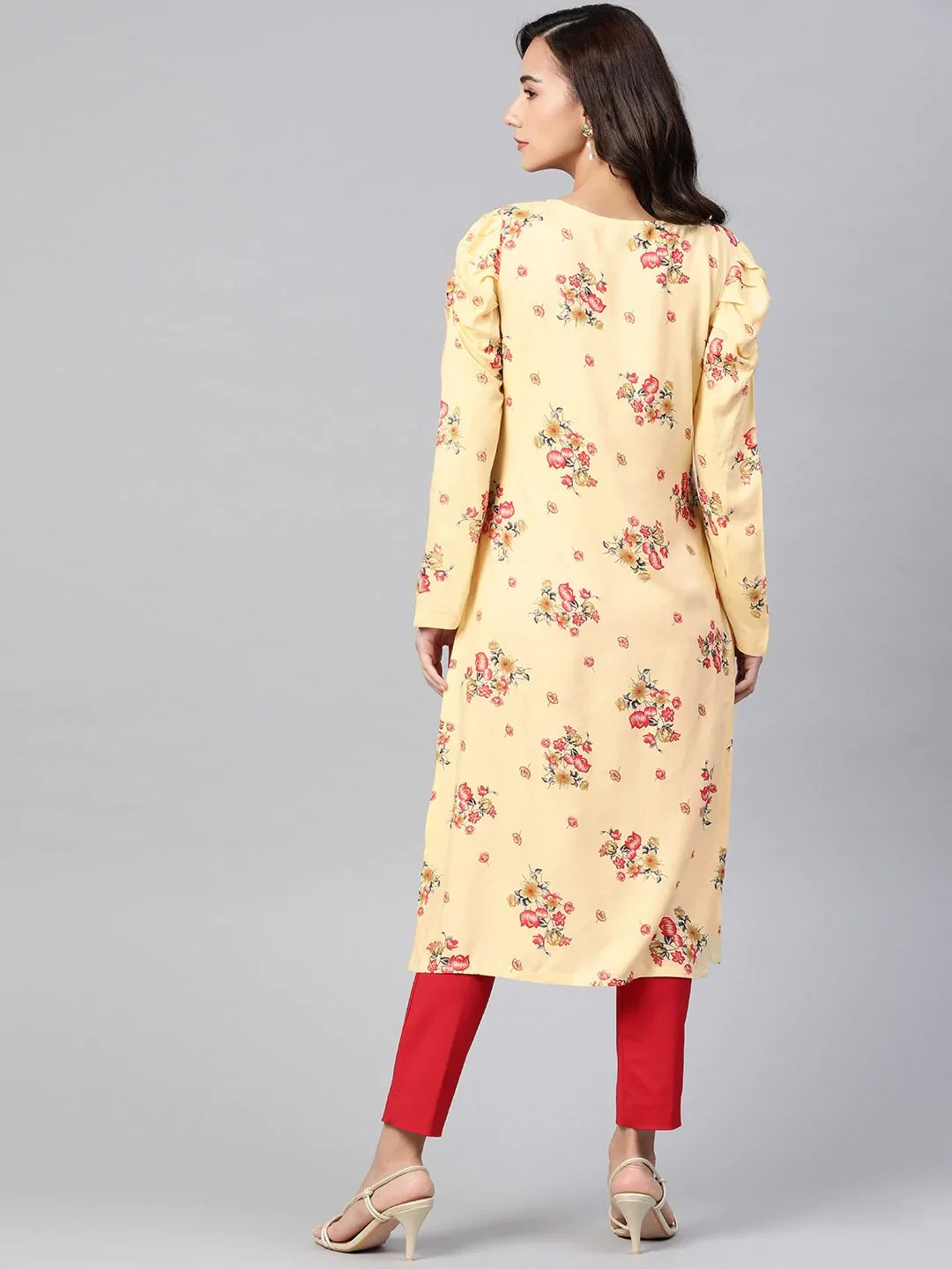 DesiQlo Women Kurta & Kurtis - Yellow - JOK_1392_Yellow_S