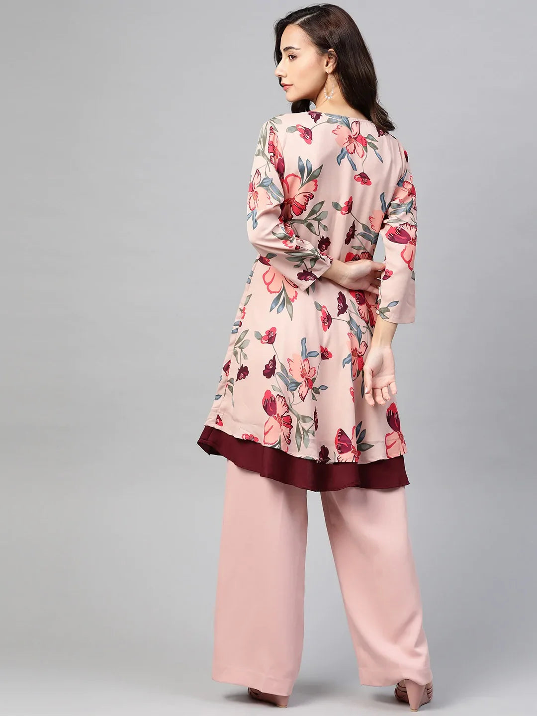 DesiQlo Women Kurta & Kurtis - Orange - JOK_1396_Peach_S