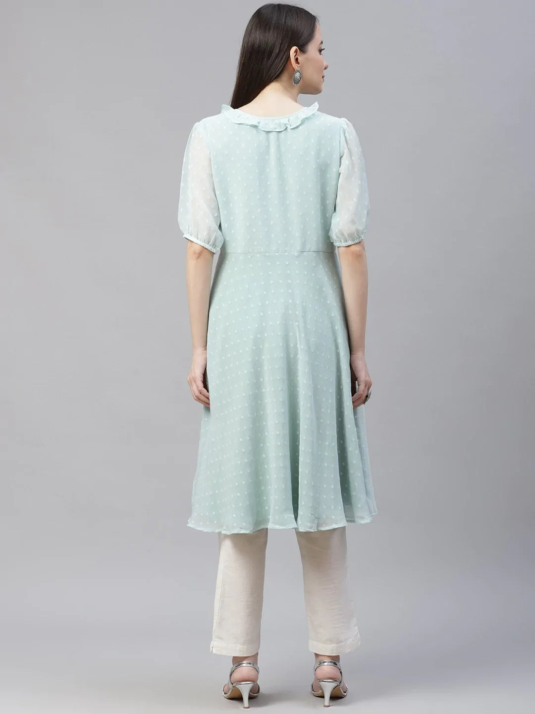 DesiQlo Women Kurta & Kurtis - Blue - JOK_1403_Blue_S