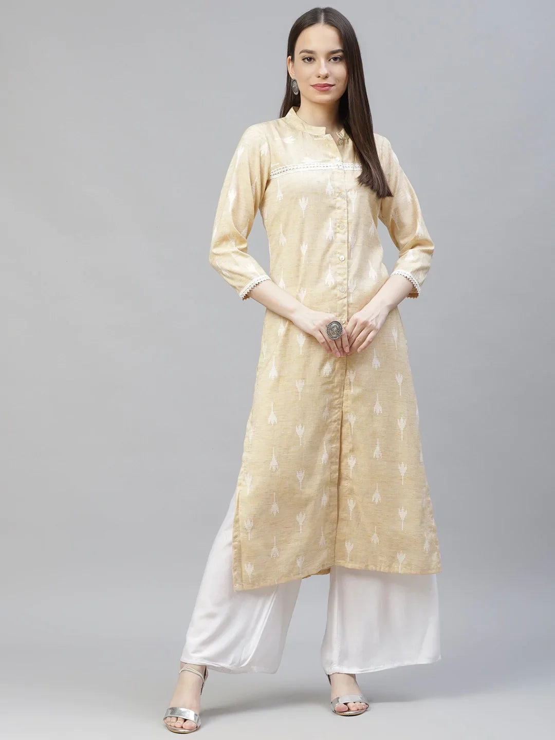 DesiQlo Women Kurta & Kurtis - Yellow - JOK_1404_Yellow_S