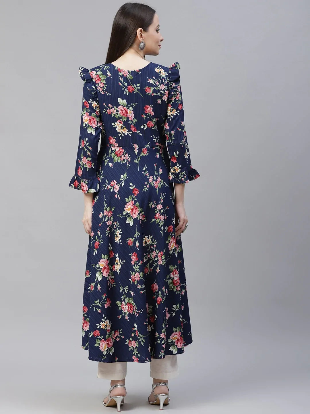 DesiQlo Women Kurta & Kurtis - Blue - JOK_1405_Blue_S