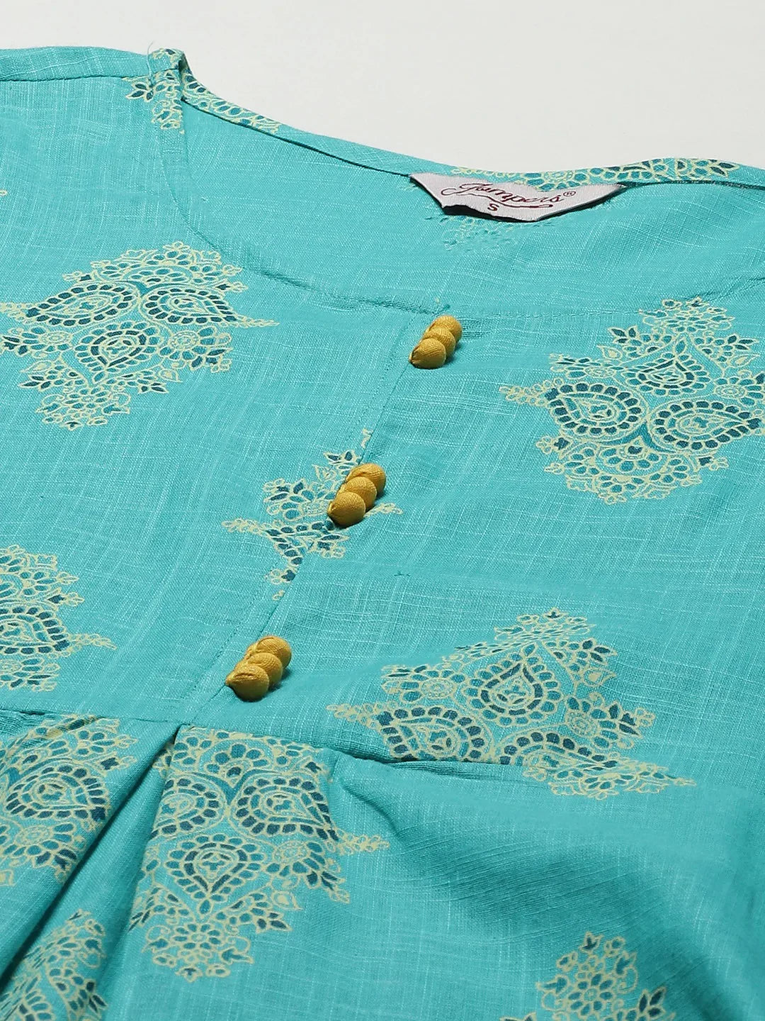DesiQlo Women Kurta & Kurtis - Green - JOK_1408_Rama_S