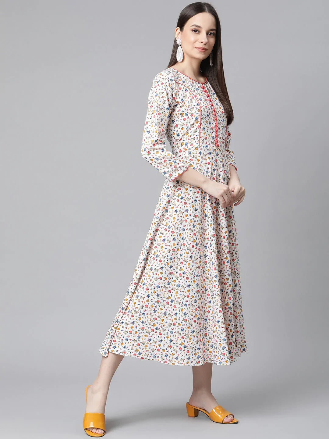 DesiQlo Women Kurta & Kurtis - White - JOK_1413_White_S