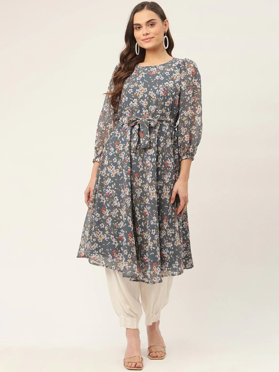 DesiQlo Women Kurta & Kurtis - Grey - JOK_1428_Grey_S