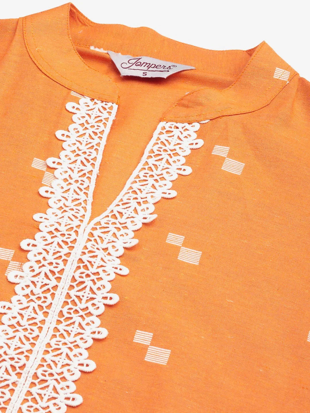 DesiQlo Women Kurta & Kurtis - Orange - JOK_1431_Orange_S