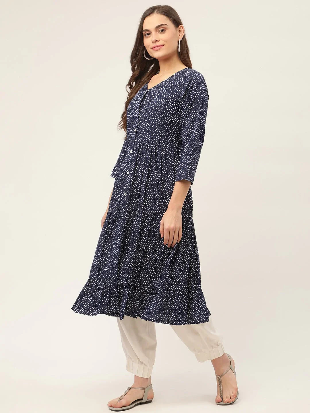 DesiQlo Women Kurta & Kurtis - Multicolor - JOK_1433_Royal_S