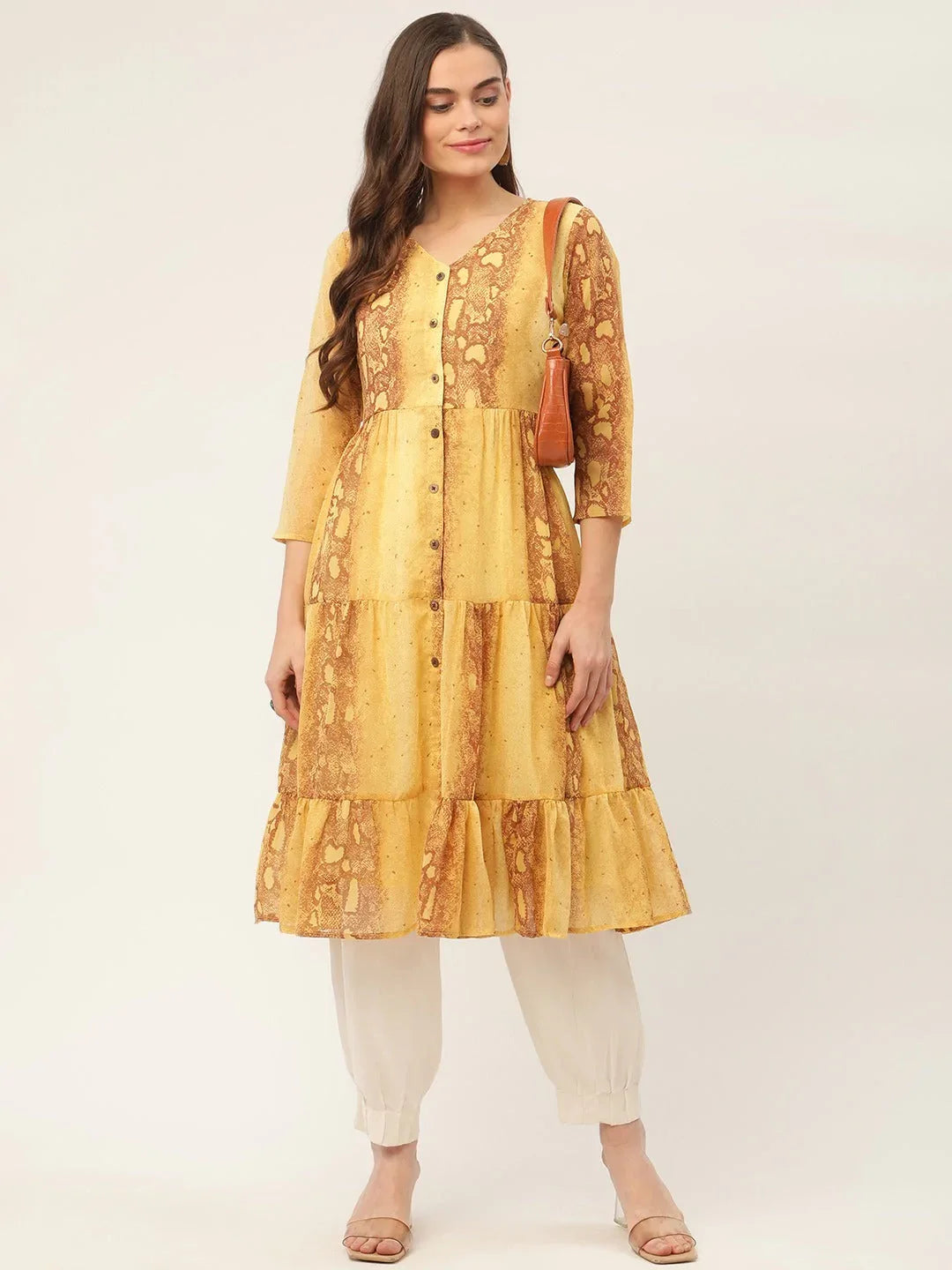 DesiQlo Women Kurta & Kurtis - Yellow - JOK_1435_Mustard_S