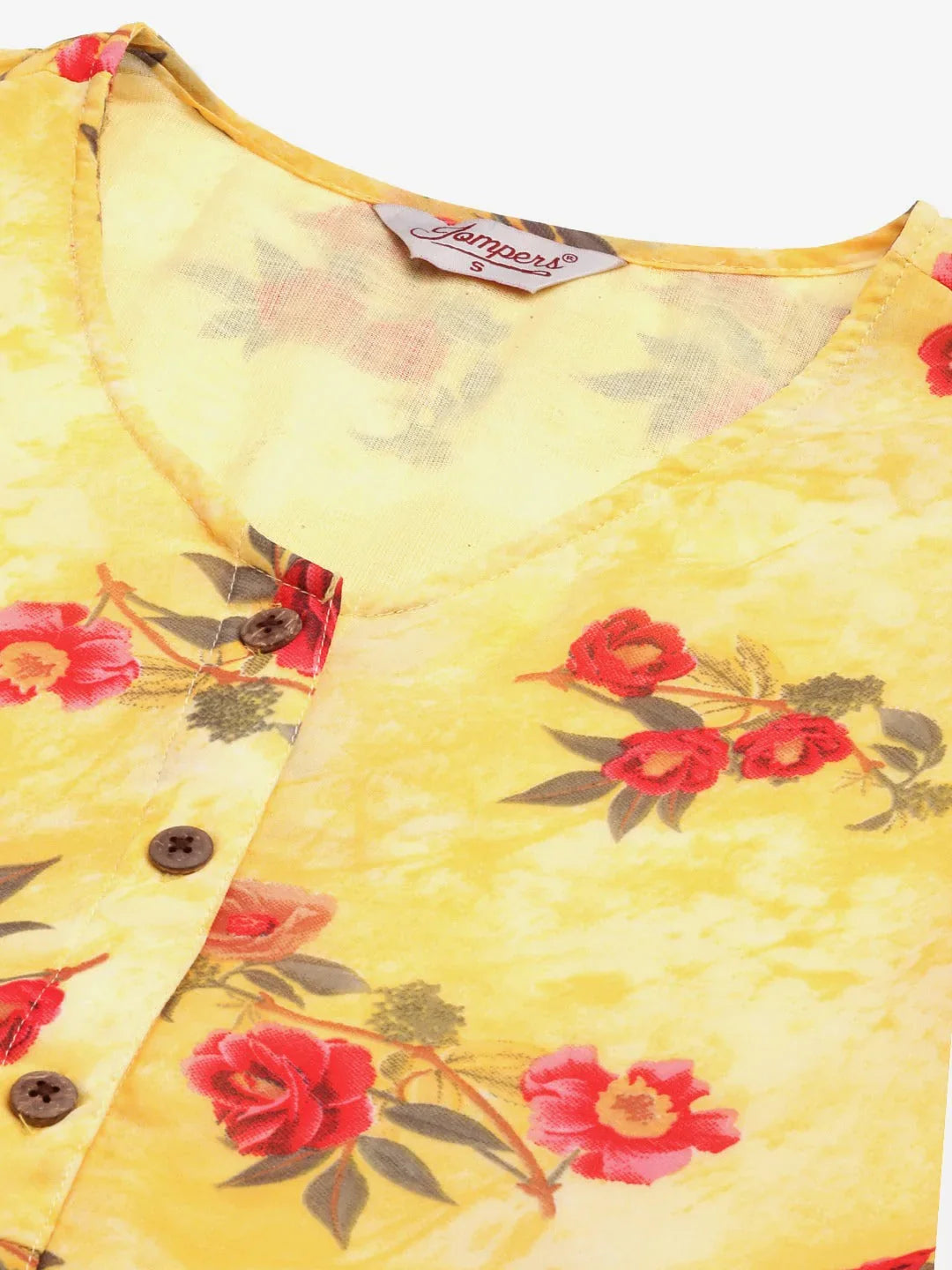 DesiQlo Women Kurta & Kurtis - Yellow - JOK_1435_Yellow_S