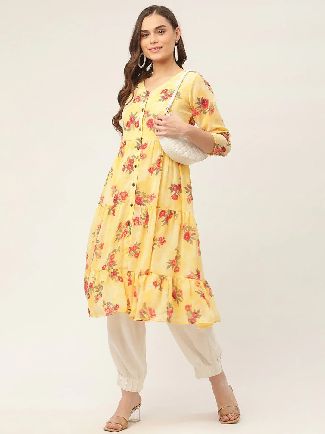 DesiQlo Women Kurta & Kurtis - Yellow - JOK_1435_Yellow_S