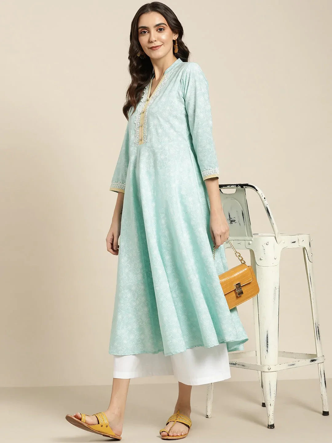 DesiQlo Women Kurta & Kurtis - Blue - JOK_1436_Blue_S