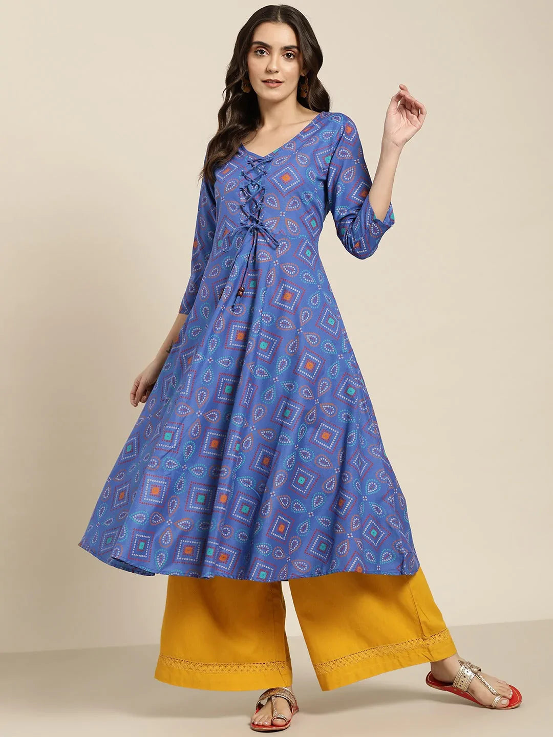 DesiQlo Women Kurta & Kurtis - Blue - JOK_1439_Blue_S