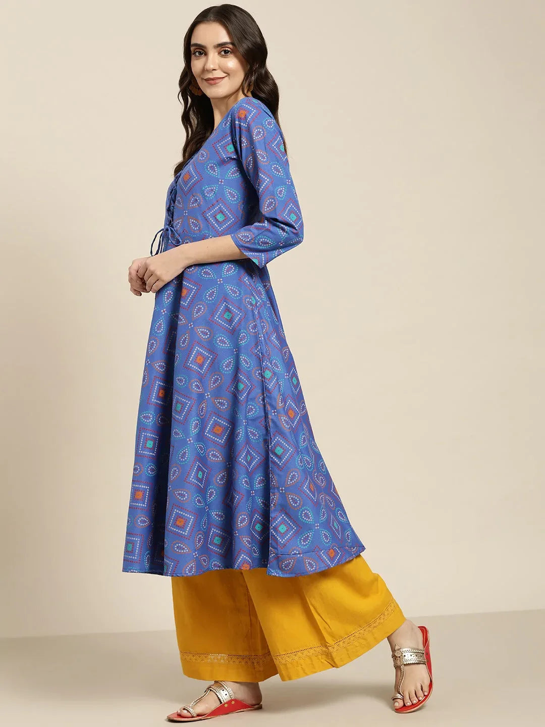 DesiQlo Women Kurta & Kurtis - Blue - JOK_1439_Blue_S