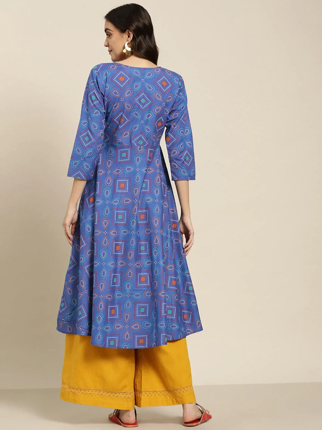 DesiQlo Women Kurta & Kurtis - Blue - JOK_1439_Blue_S