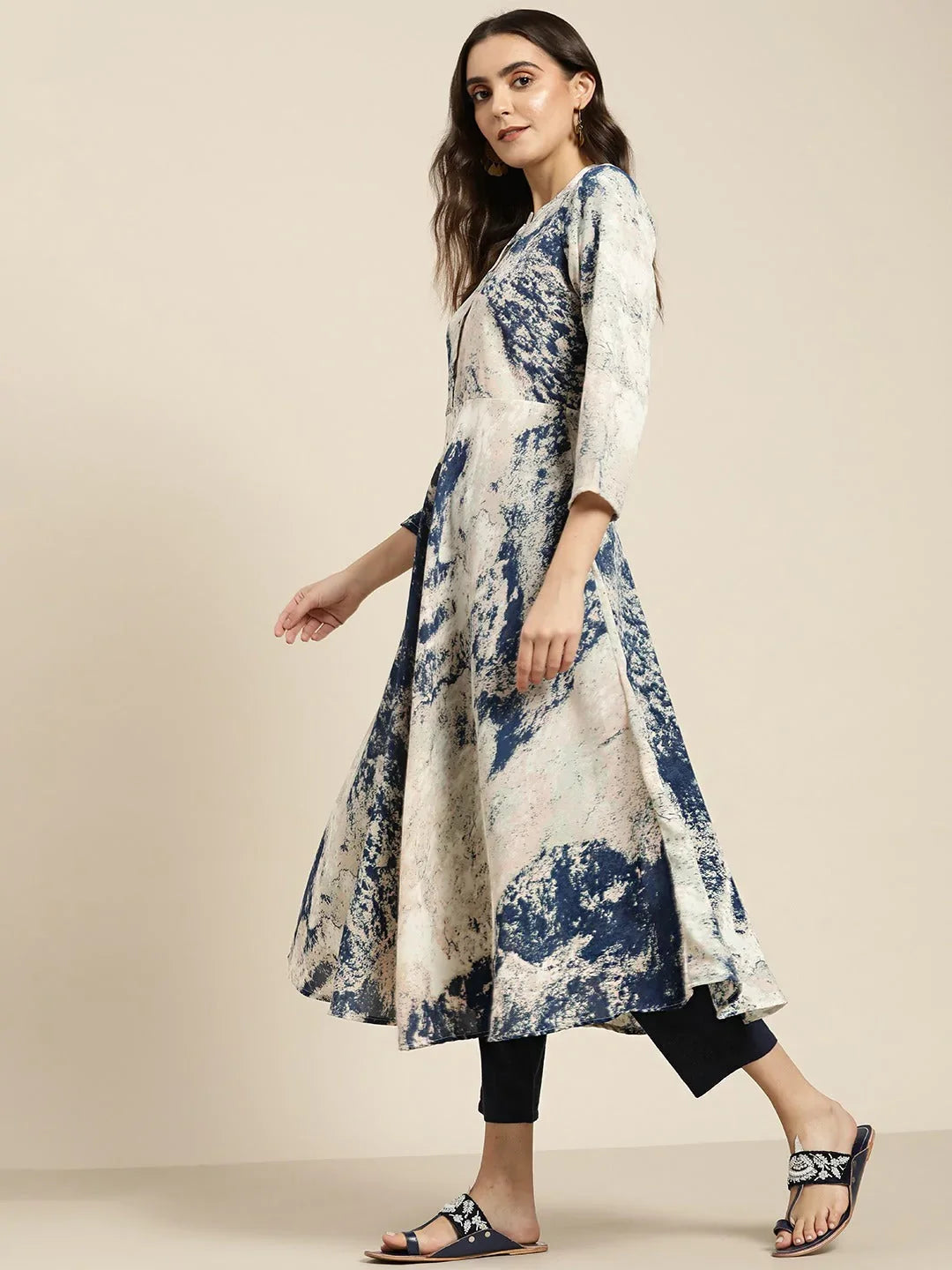 DesiQlo Women Kurta & Kurtis - Blue - JOK_1442_Blue_S