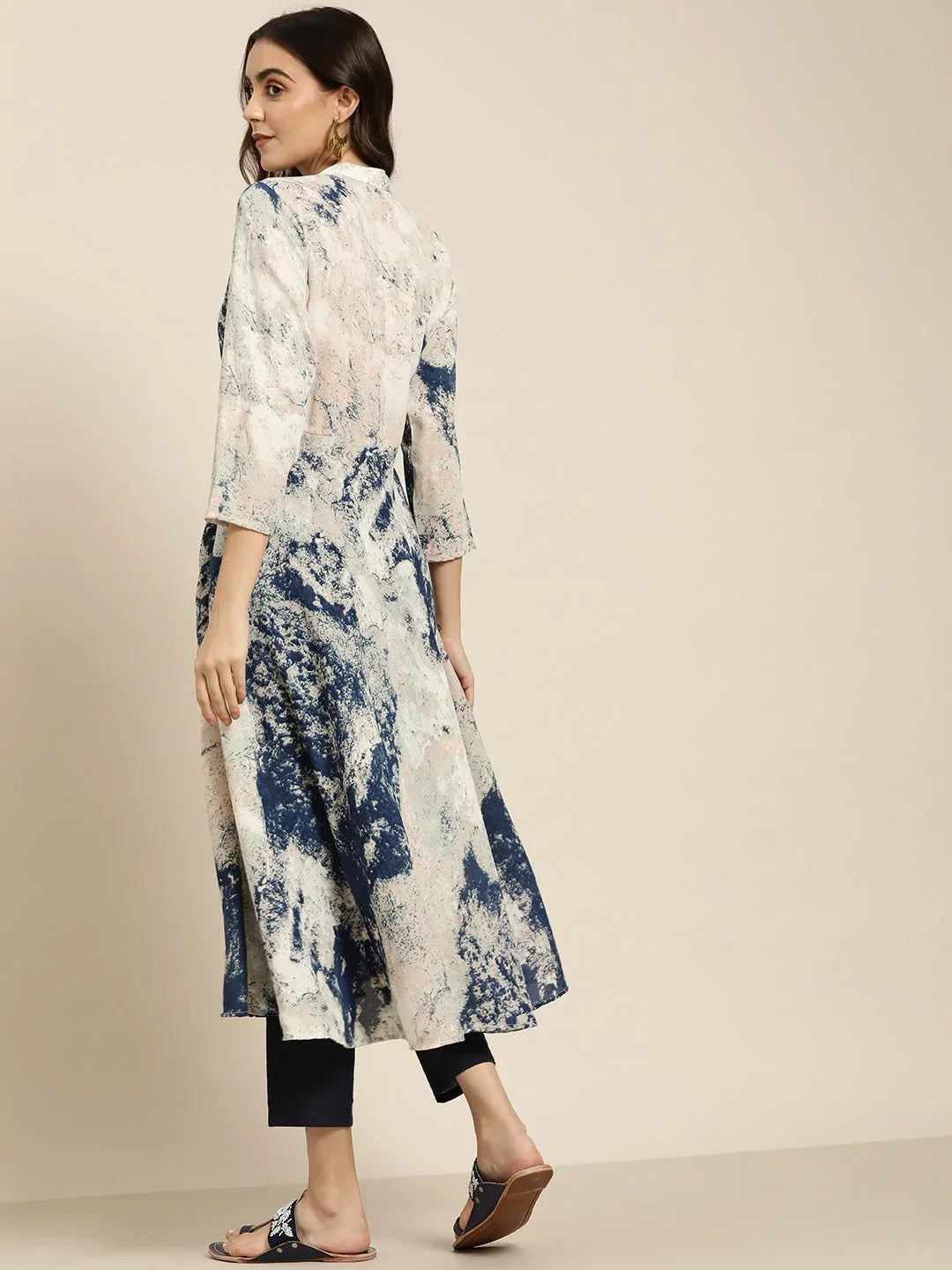 DesiQlo Women Kurta & Kurtis - Blue - JOK_1442_Blue_S