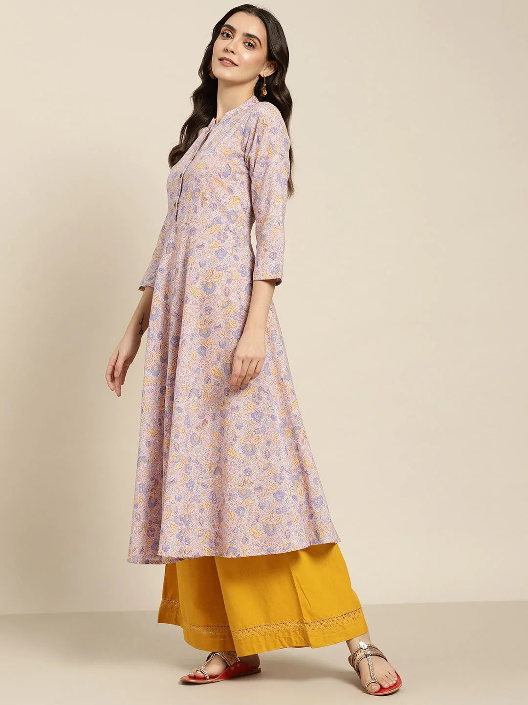 DesiQlo Women Kurta & Kurtis - Purple - JOK_1442_Purple_S