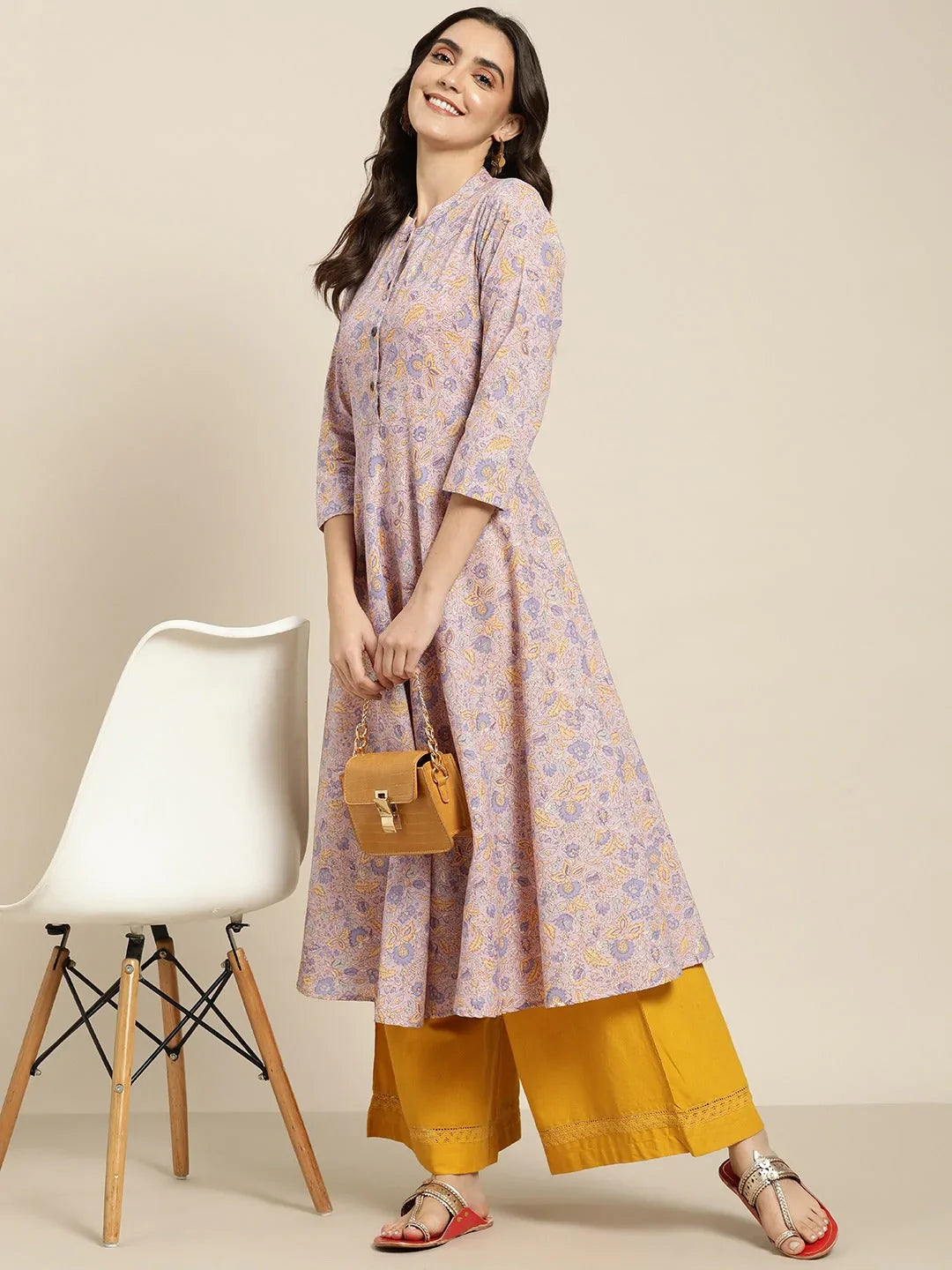 DesiQlo Women Kurta & Kurtis - Purple - JOK_1442_Purple_S