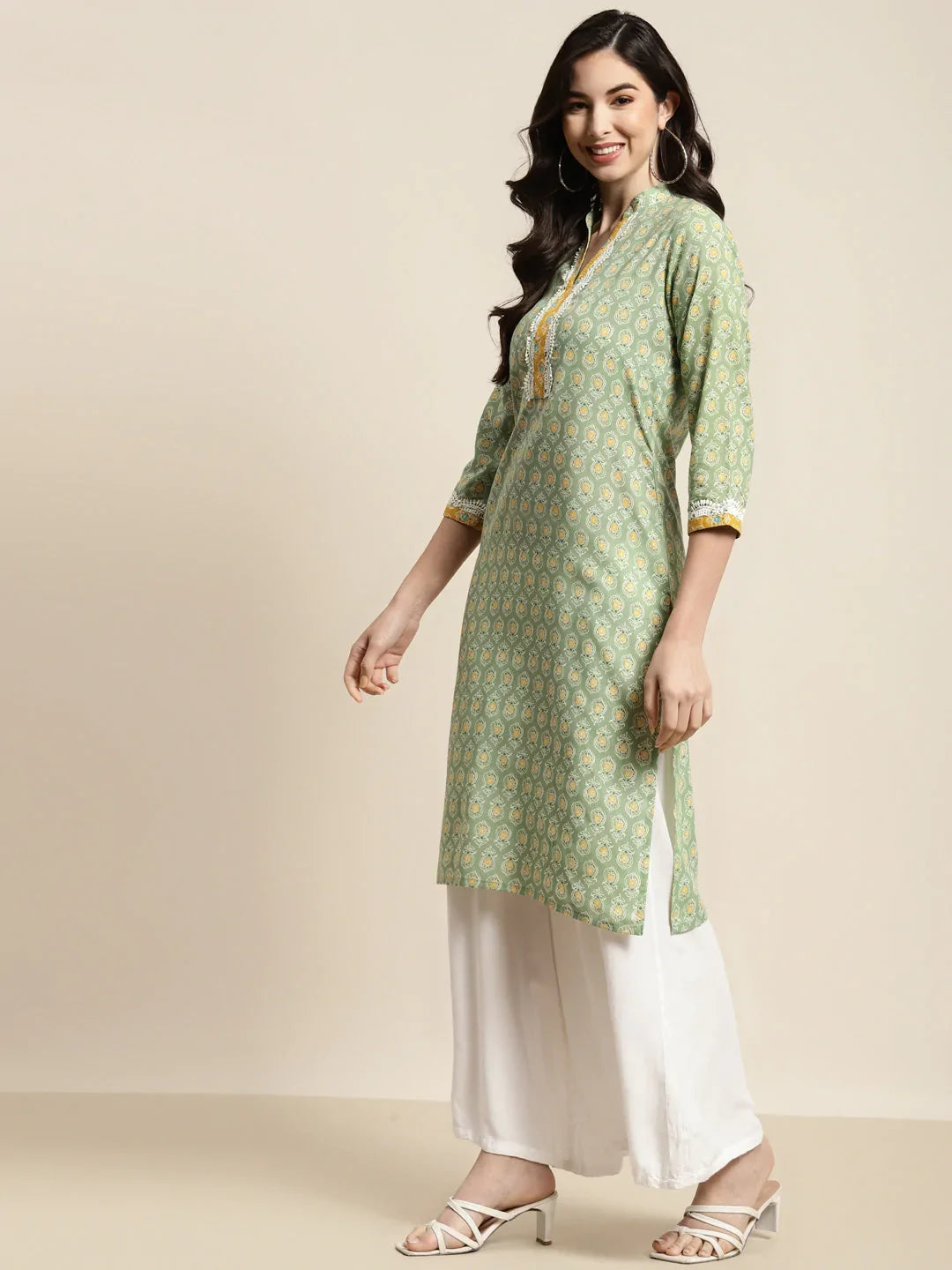 DesiQlo Women Kurta & Kurtis - Yellow - JOK_1446_Yellow_S