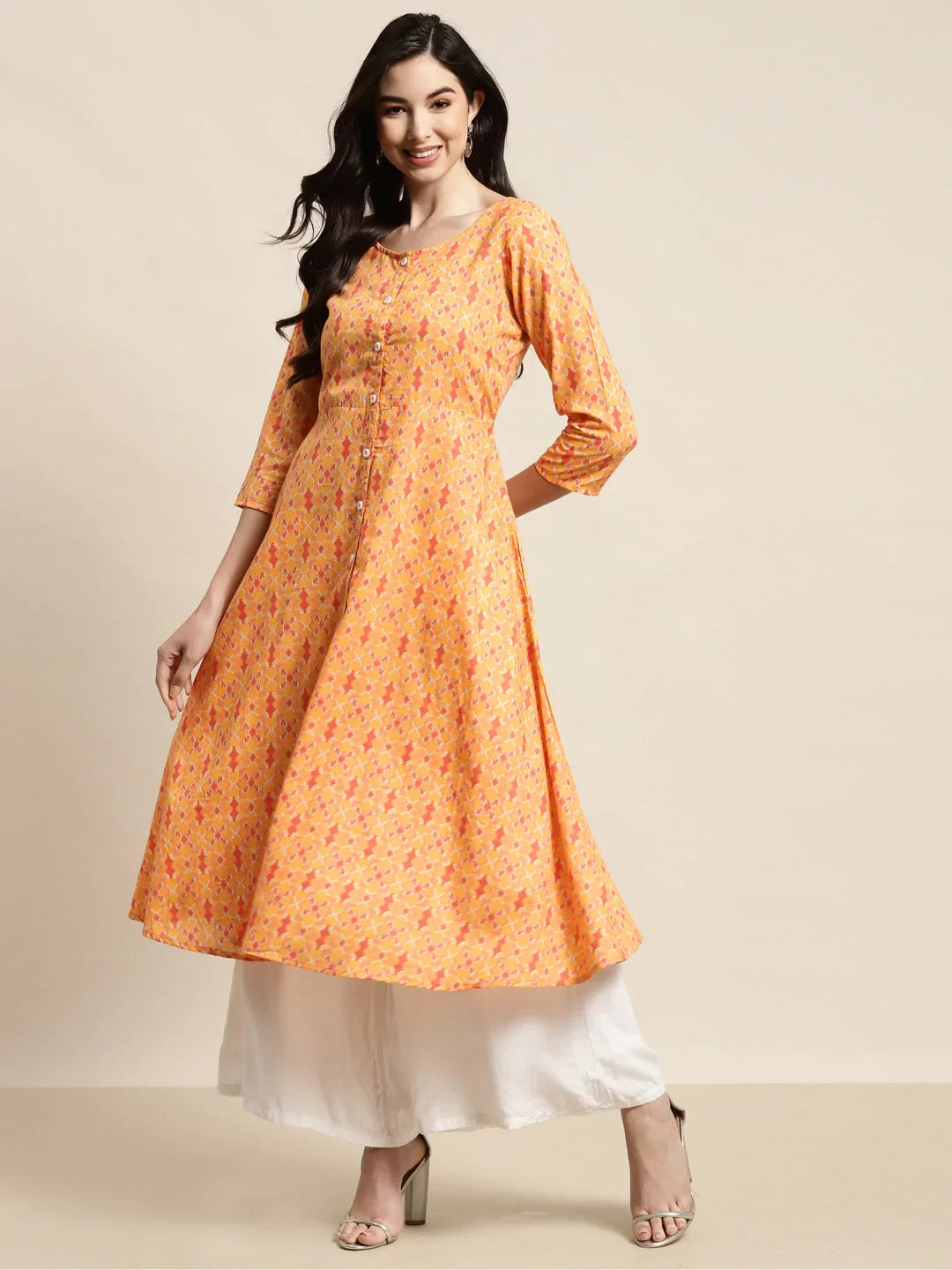 DesiQlo Women Kurta & Kurtis - Yellow - JOK_1452_Yellow_S