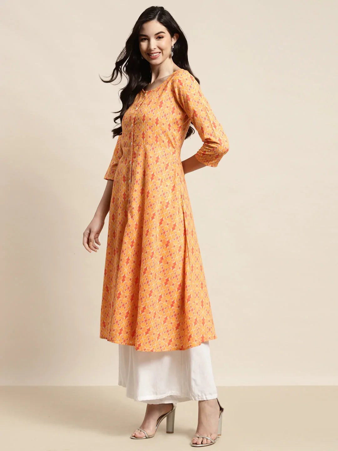 DesiQlo Women Kurta & Kurtis - Yellow - JOK_1452_Yellow_S