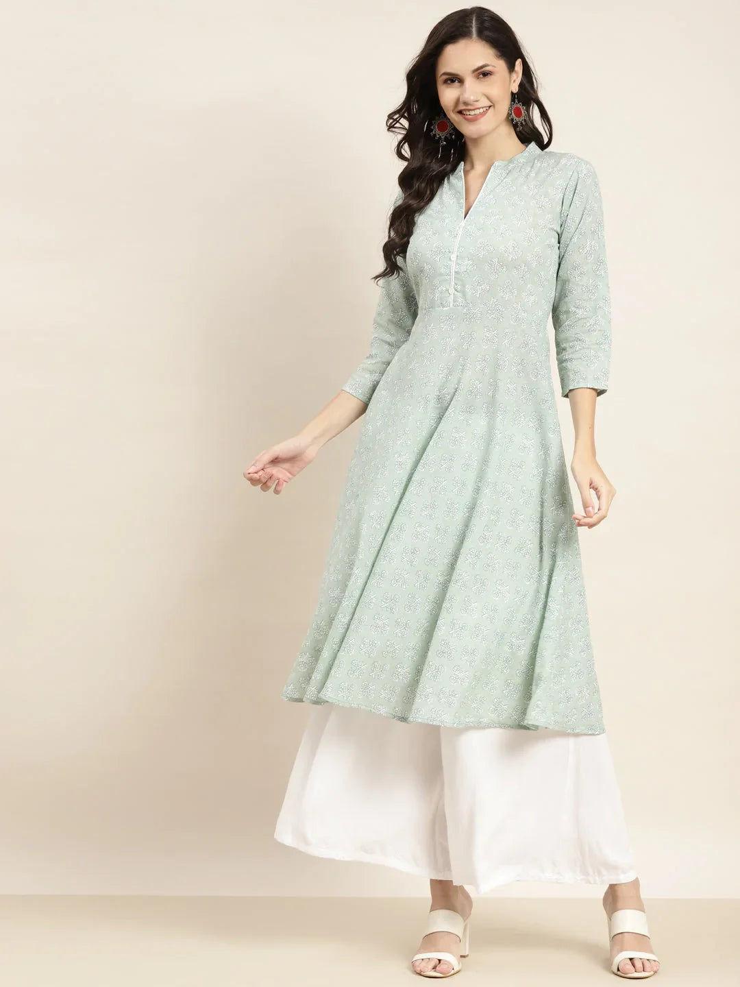 DesiQlo Women Kurta & Kurtis - Green - JOK_1464_Green_S