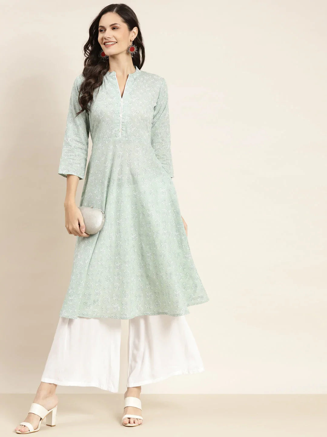 DesiQlo Women Kurta & Kurtis - Green - JOK_1464_Green_S