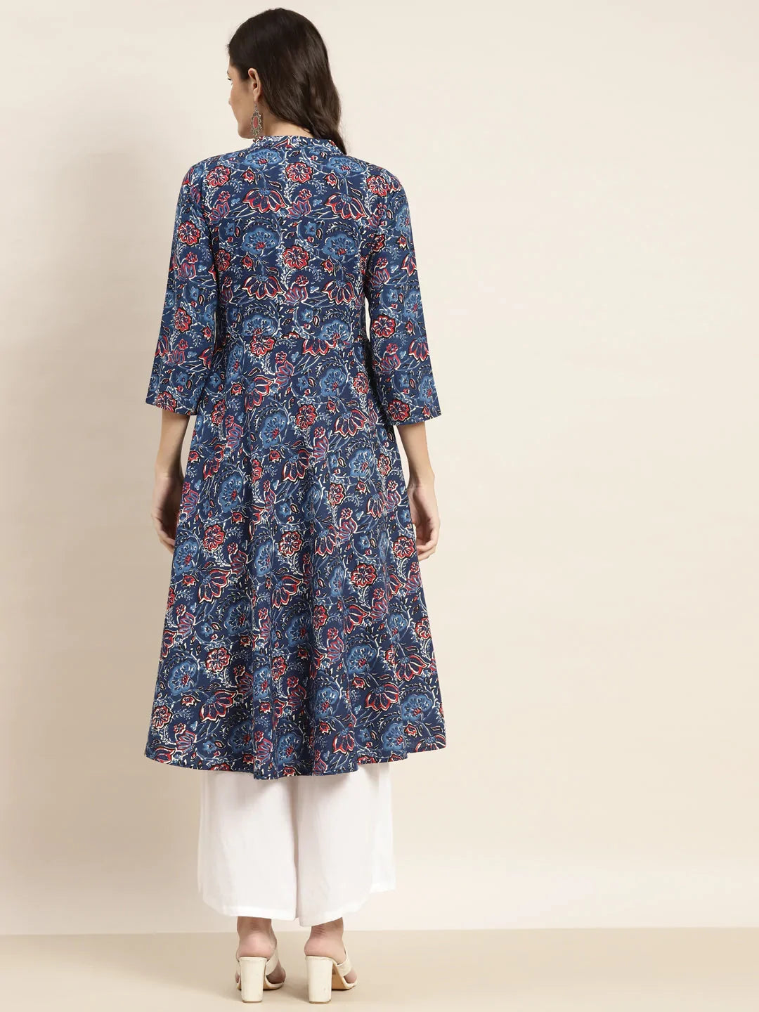 DesiQlo Women Kurta & Kurtis - Blue - JOK_1464_Navy_S