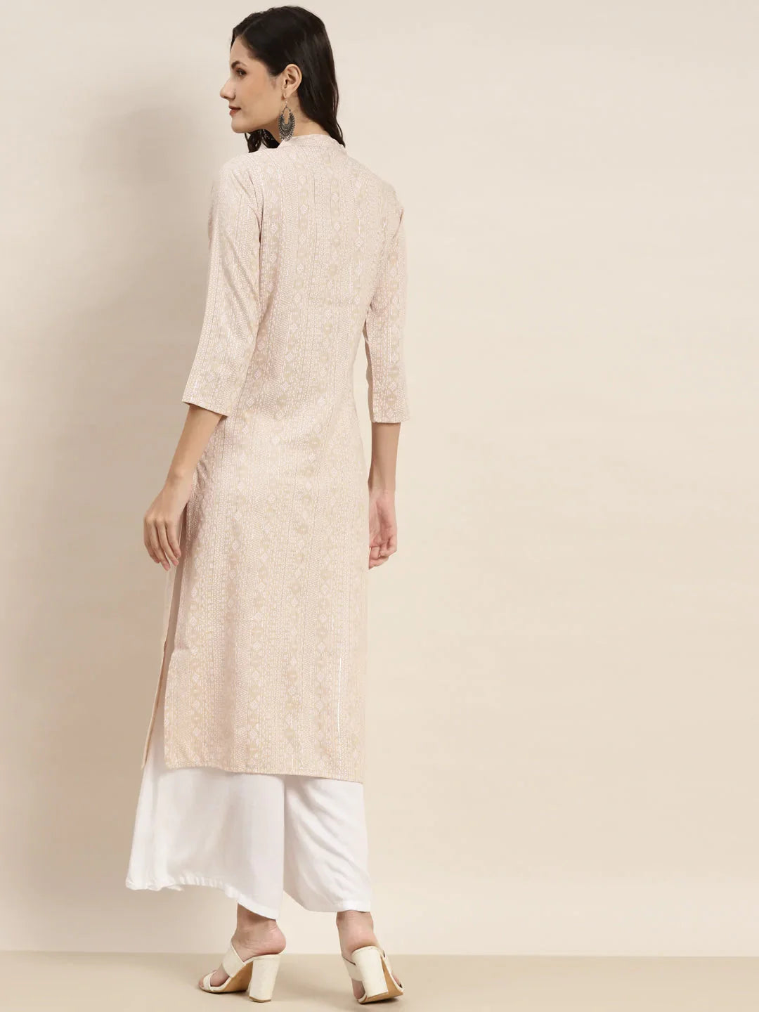 DesiQlo Women Kurta & Kurtis - Brown - JOK_1467_Brown_S