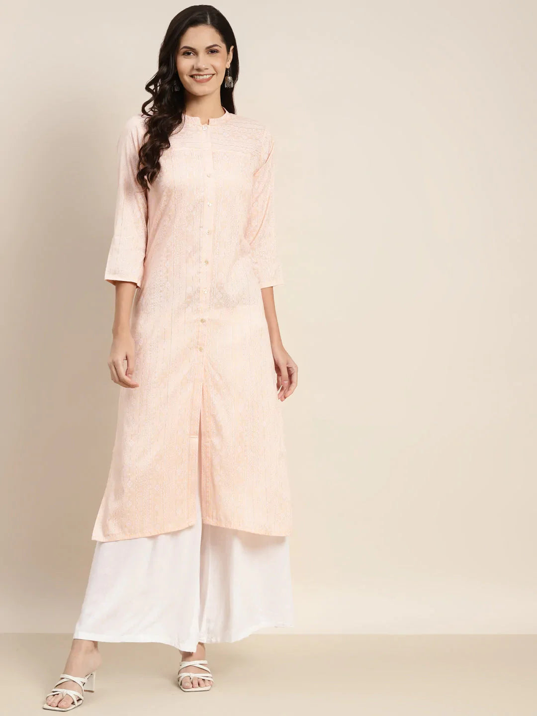 DesiQlo Women Kurta & Kurtis - Orange - JOK_1467_Orange_S
