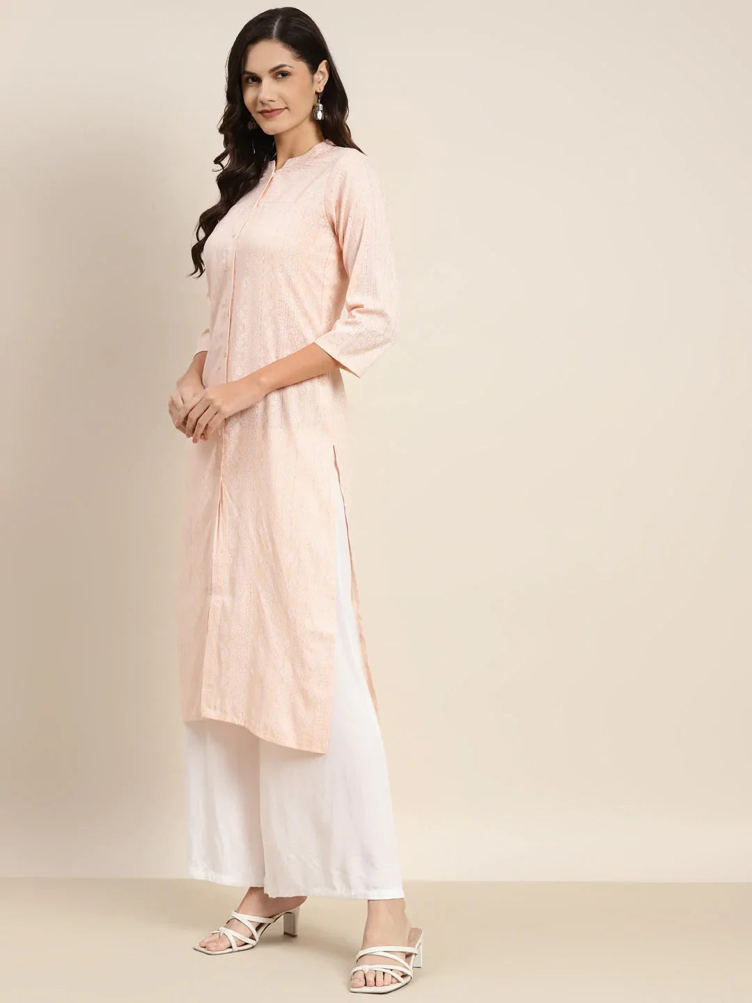 DesiQlo Women Kurta & Kurtis - Orange - JOK_1467_Orange_S