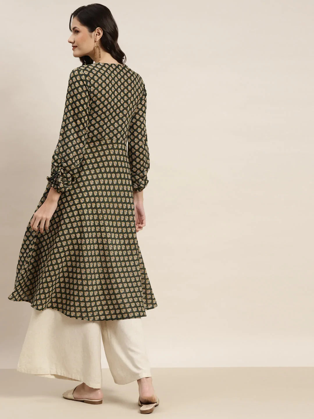 DesiQlo Women Kurta & Kurtis - Green - JOK_1468_Green_S