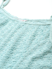 Sequin work, anarkali ethnic dress ( JOK 1494 Light-Blue )