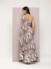 Crystal Beads Work Printed Lehenga choli with dupatta-JOLC-D-1701Q