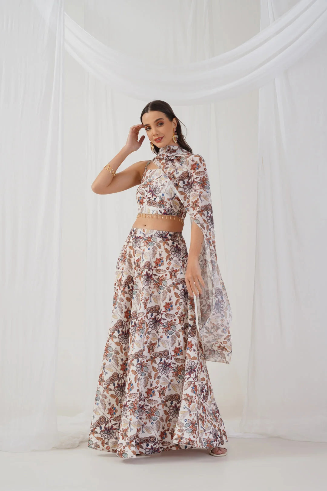 Ivory Lehenga Choli | Festive Lehenga for Women | Ethnic